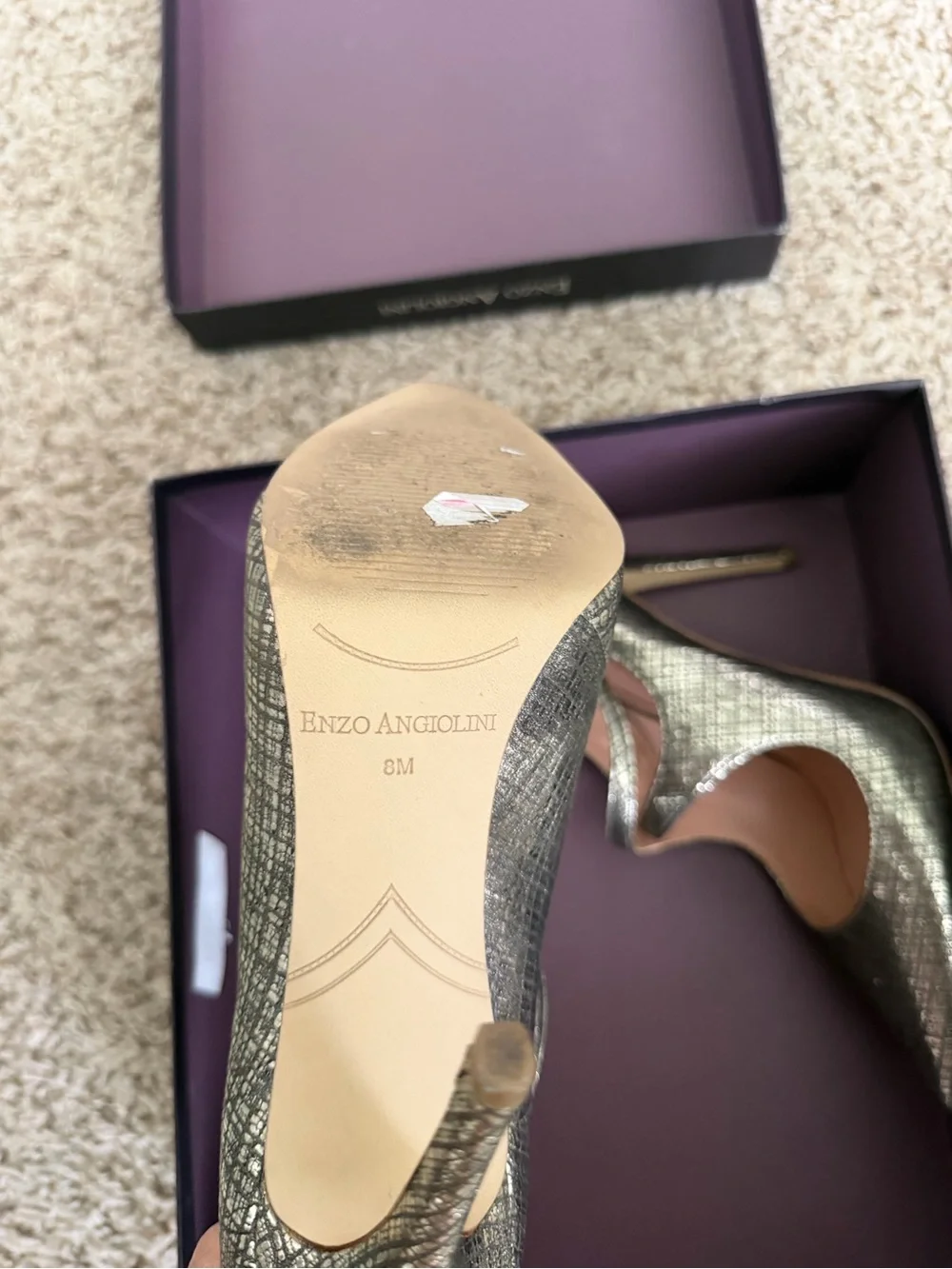Enzo Angiolini worn once